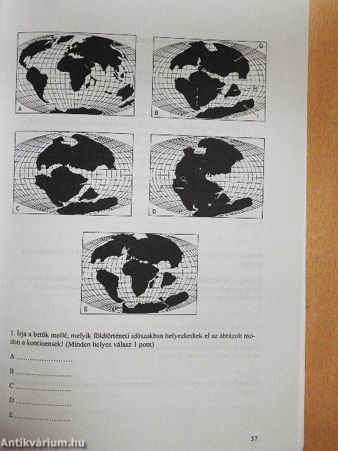 Emelt szintű és középszintű írásbeli érettségi feladatsorok biológiából