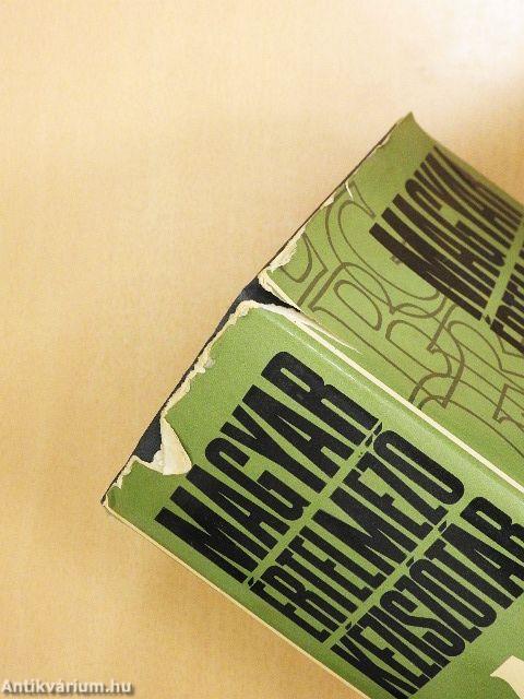 Magyar értelmező kéziszótár