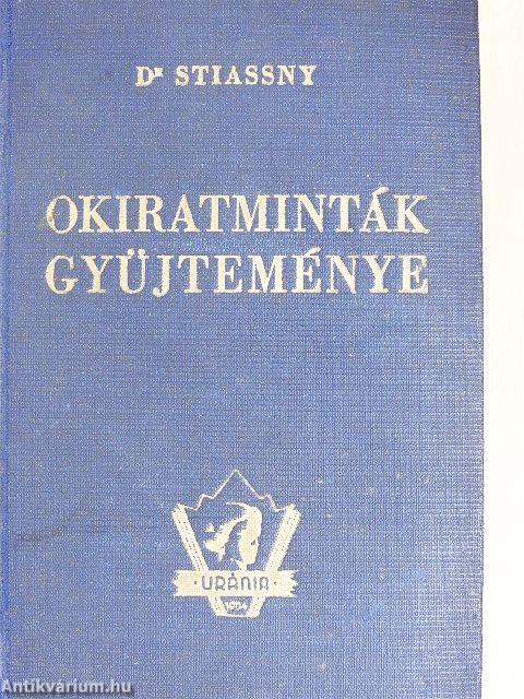 Okiratminták gyüjteménye