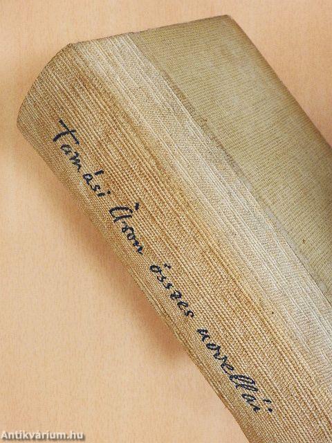 Tamási Áron összes novellái