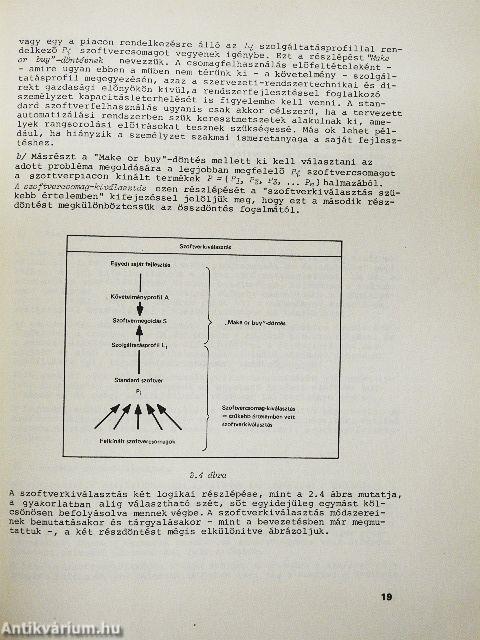 Szoftverkiválasztás