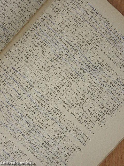 Vállalati prognosztika I.