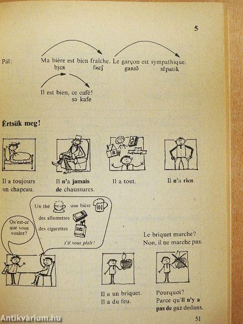 Kevés szóval franciául