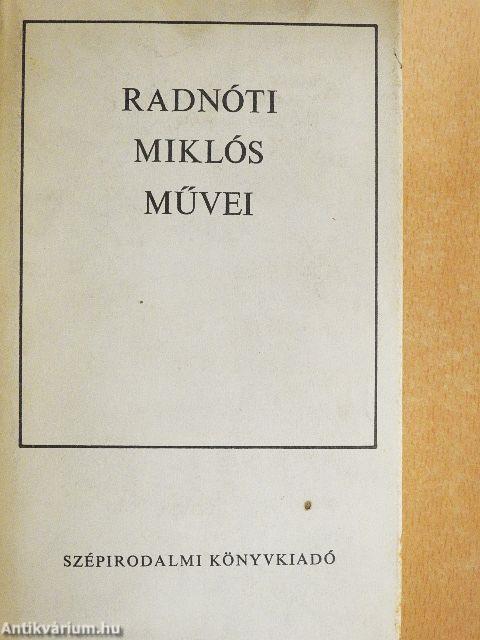 Radnóti Miklós művei