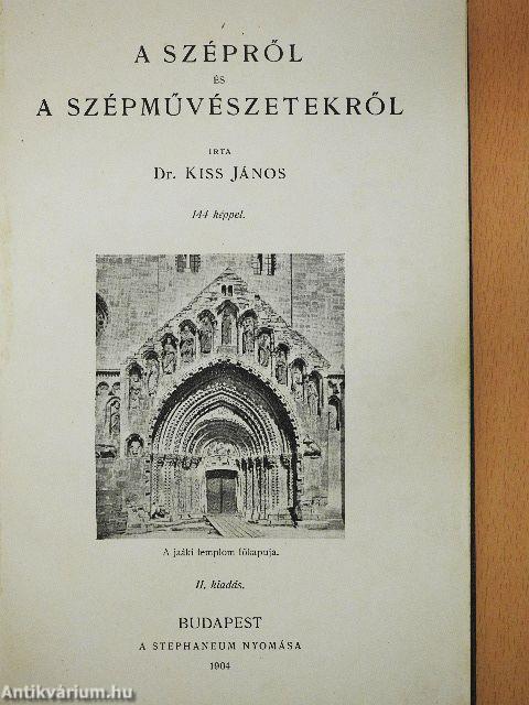 A szépről és a szépművészetekről