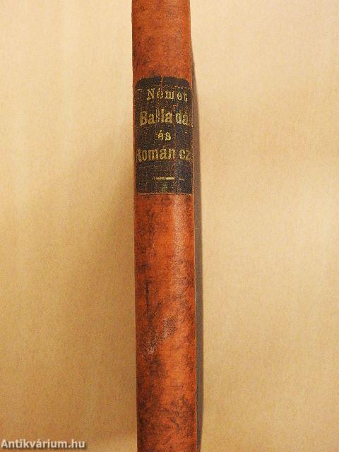 Német balladák és románczok I.