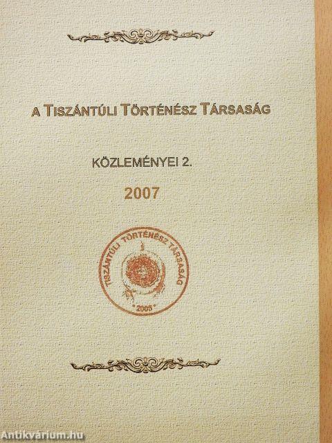 A Tiszántúli Történész Társaság Közleményei 2.