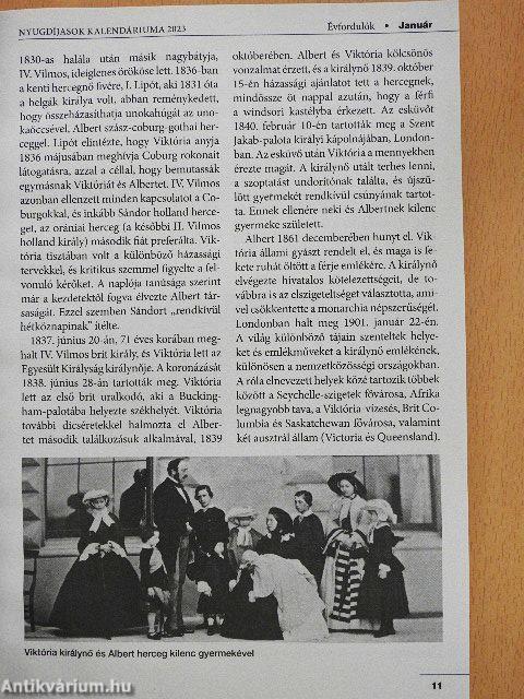 Nyugdíjasok kalendáriuma 2023