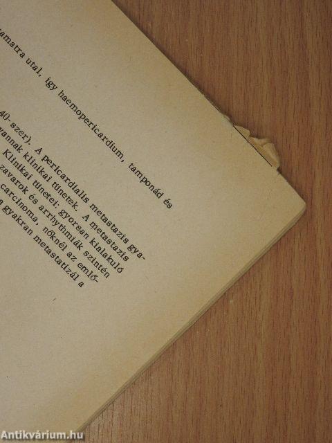 Kardiológiai jegyzet