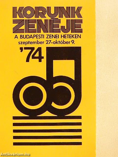 Korunk zenéje '74