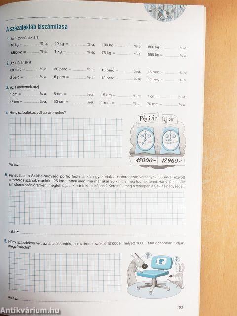 Sokszínű matematika munkafüzet 6.
