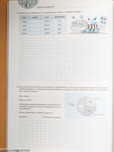Sokszínű matematika munkafüzet 6.