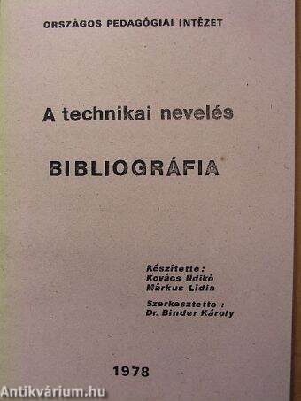 A technikai nevelés