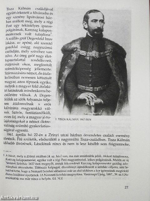 Tisza István és kora I-II.