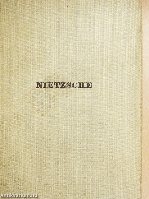 Friedrich Nietzsche Werke Auswahl in zwei Bänden I-II. (gótbetűs)