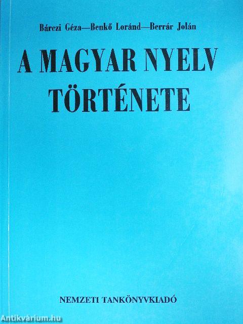 A magyar nyelv története
