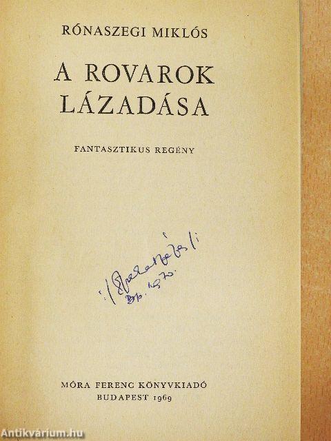 A rovarok lázadása