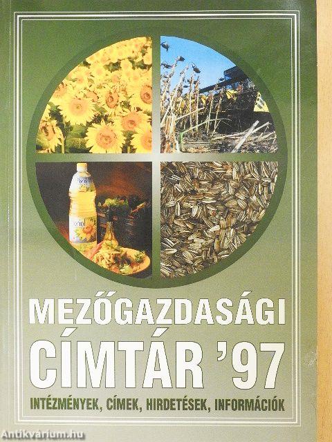Mezőgazdasági címtár '97