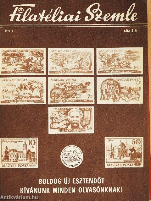 Filatéliai Szemle 1975-1976. január-december, 1977. (nem teljes évfolyam)