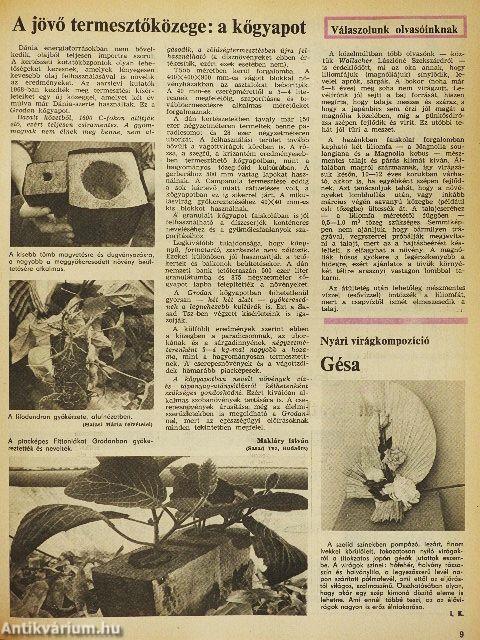 Kertészet és Szőlészet 1980. január-december I-II.