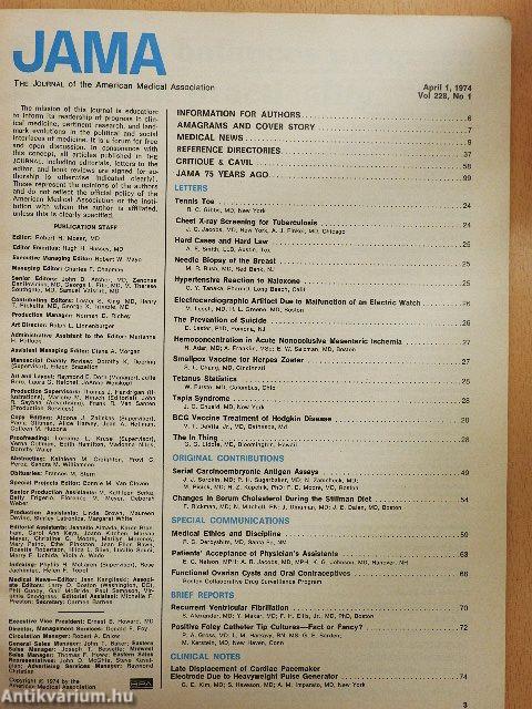 JAMA April 1, 1974