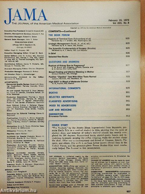 JAMA February 19, 1973