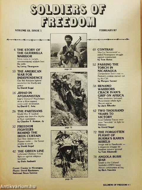 Soldiers of Freedom February 1987
