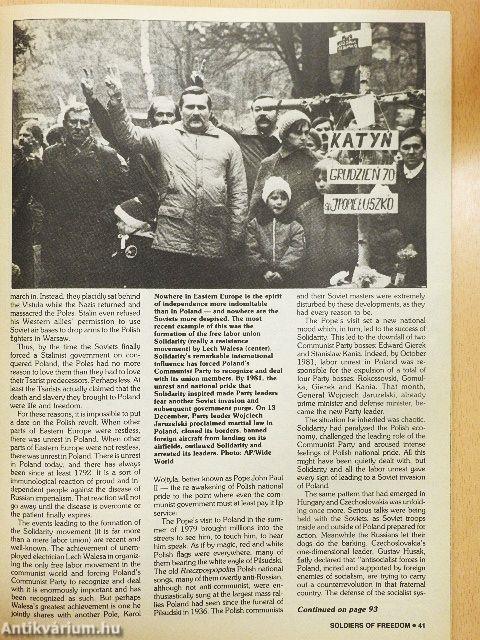 Soldiers of Freedom February 1987