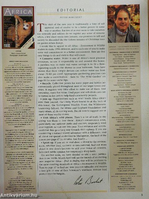 Africa - Environment & Wildlife January/February 1996