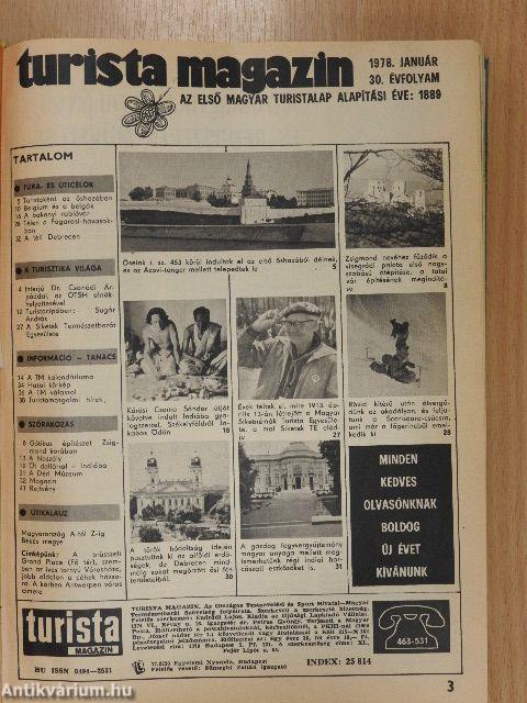 Turista Magazin 1978. (nem teljes évfolyam)