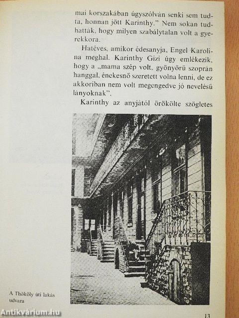 Így élt Karinthy Frigyes