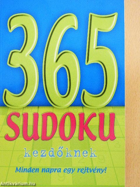 365 sudoku kezdőknek
