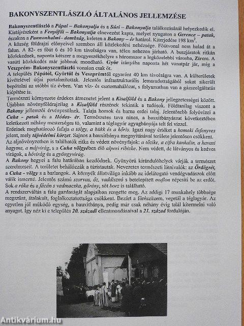 Bakonyszentlászló helytörténeti olvasókönyve