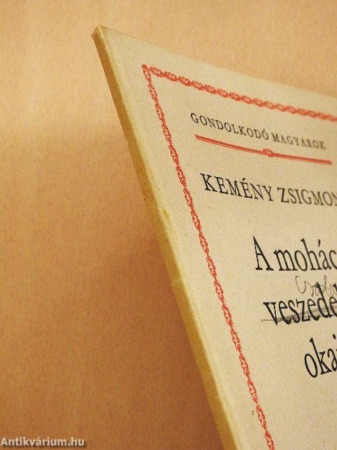 A mohácsi veszedelem okairól