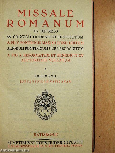 Missale romanum