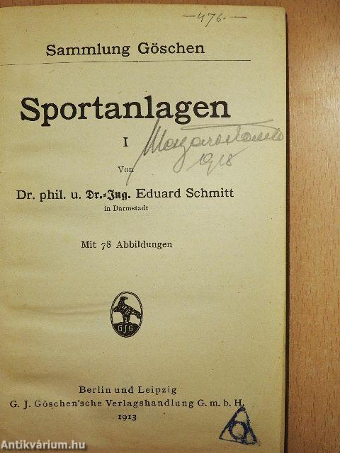Sportanlagen I.