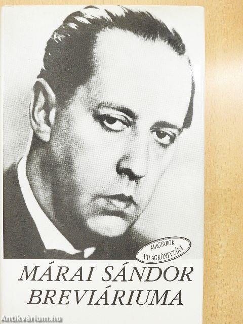 Márai Sándor breviáriuma
