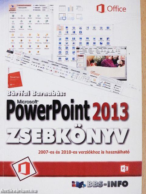 Microsoft PowerPoint 2013 zsebkönyv