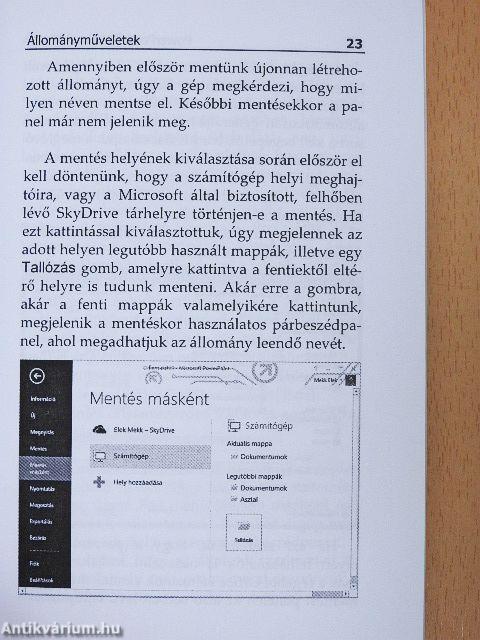 Microsoft PowerPoint 2013 zsebkönyv