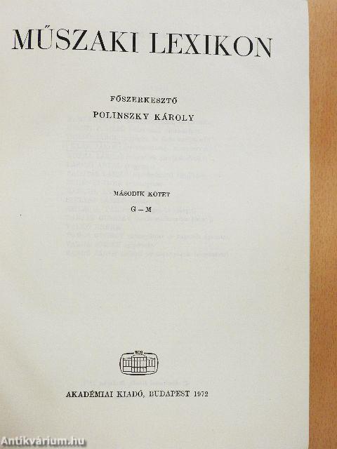 Műszaki lexikon 2.