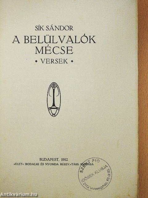 A belülvalók mécse