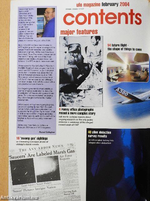 UFO Magazine February 2004