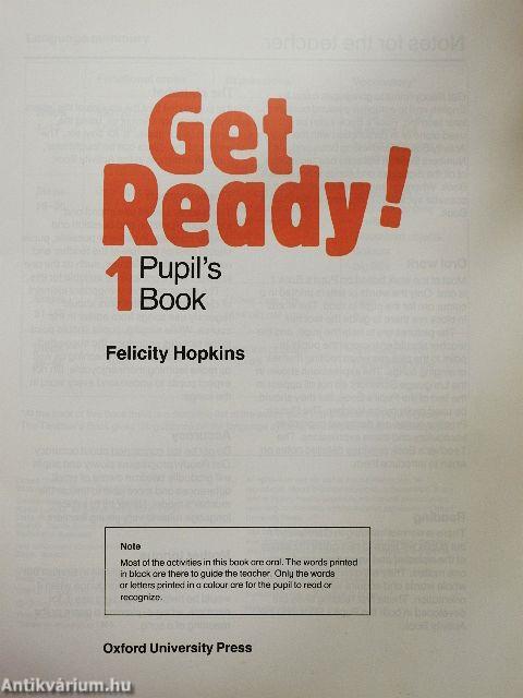 Get Ready! - Pupil's Book 1