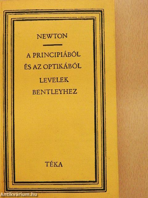 A principiából és az optikából/Levelek Richard Bentleyhez