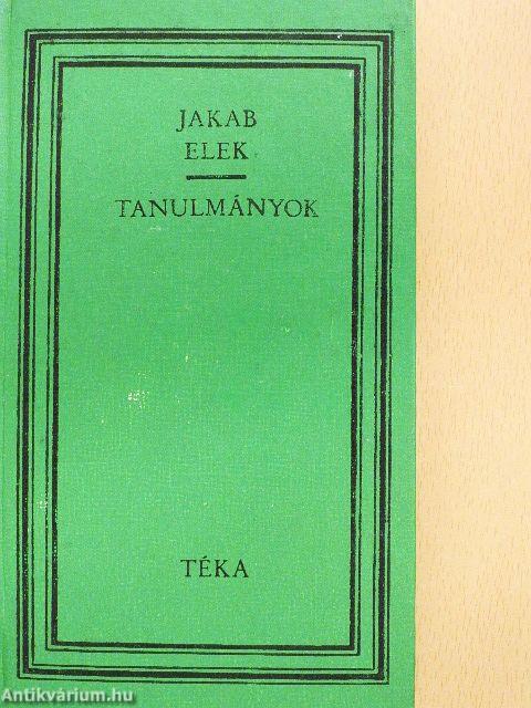 Tanulmányok