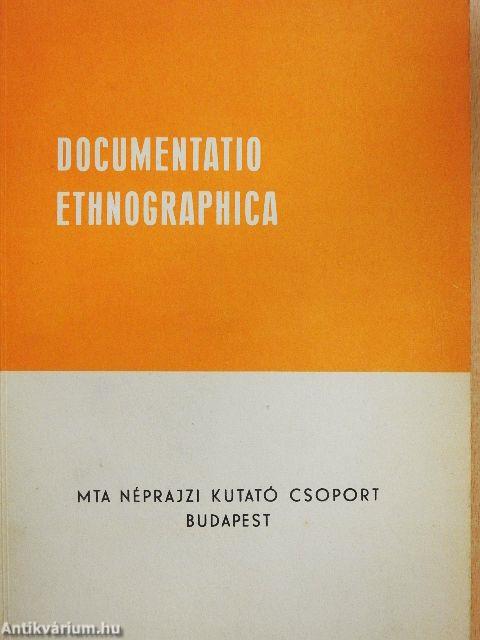 Documentatio Ethnographica 9.