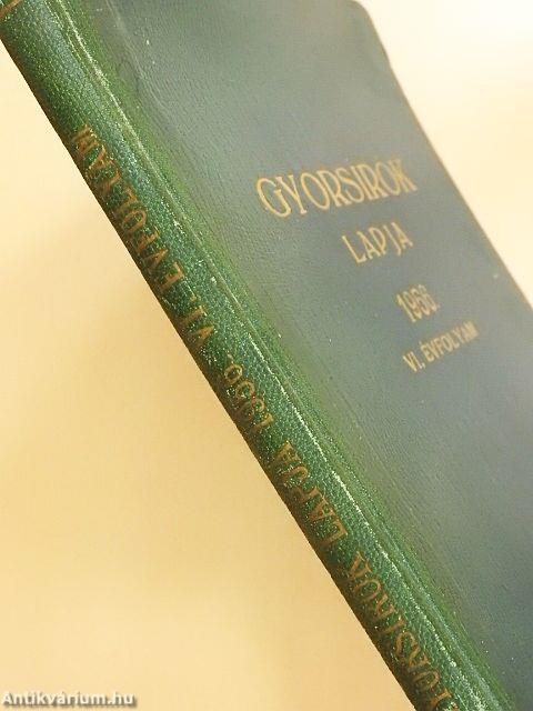 Gyorsírók lapja 1956/1-8.