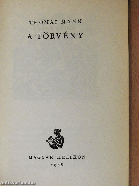 A törvény