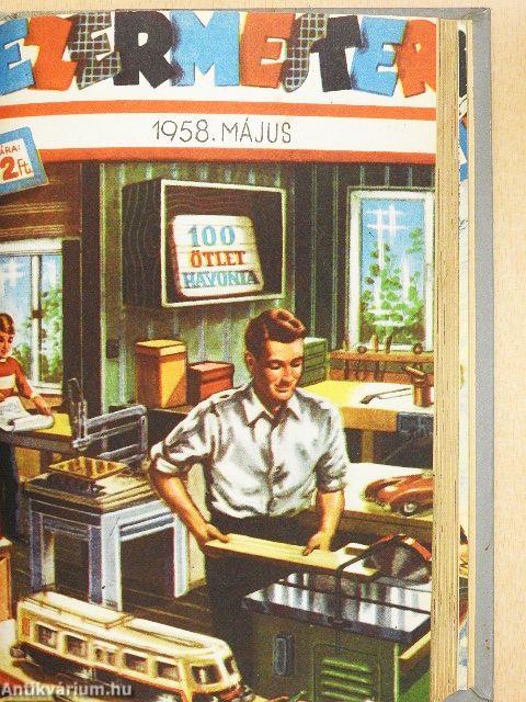 Ezermester 1958. (nem teljes évfolyam)