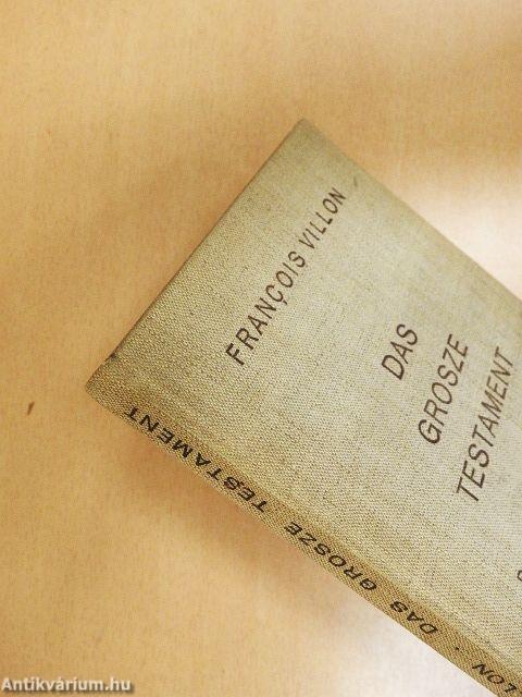 Das Grosze Testament